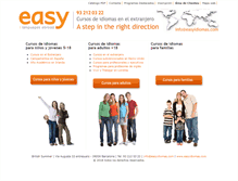 Tablet Screenshot of easyidiomas.com